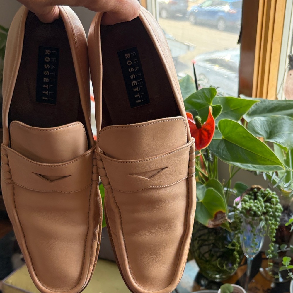 Fratelli Rossetti Men's Light Brown Slip-Ons